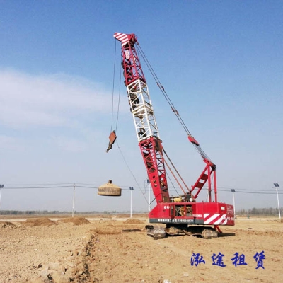 強夯機租賃，50噸夯機出租-泓途租賃